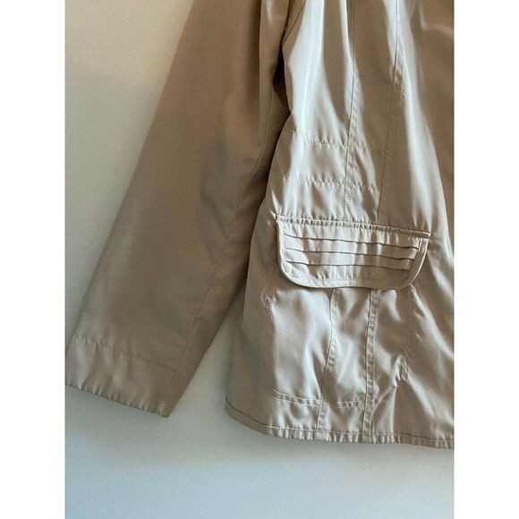 Women's Beige Utility / Field Windbreaker Jacket S - Picture 6 of 11